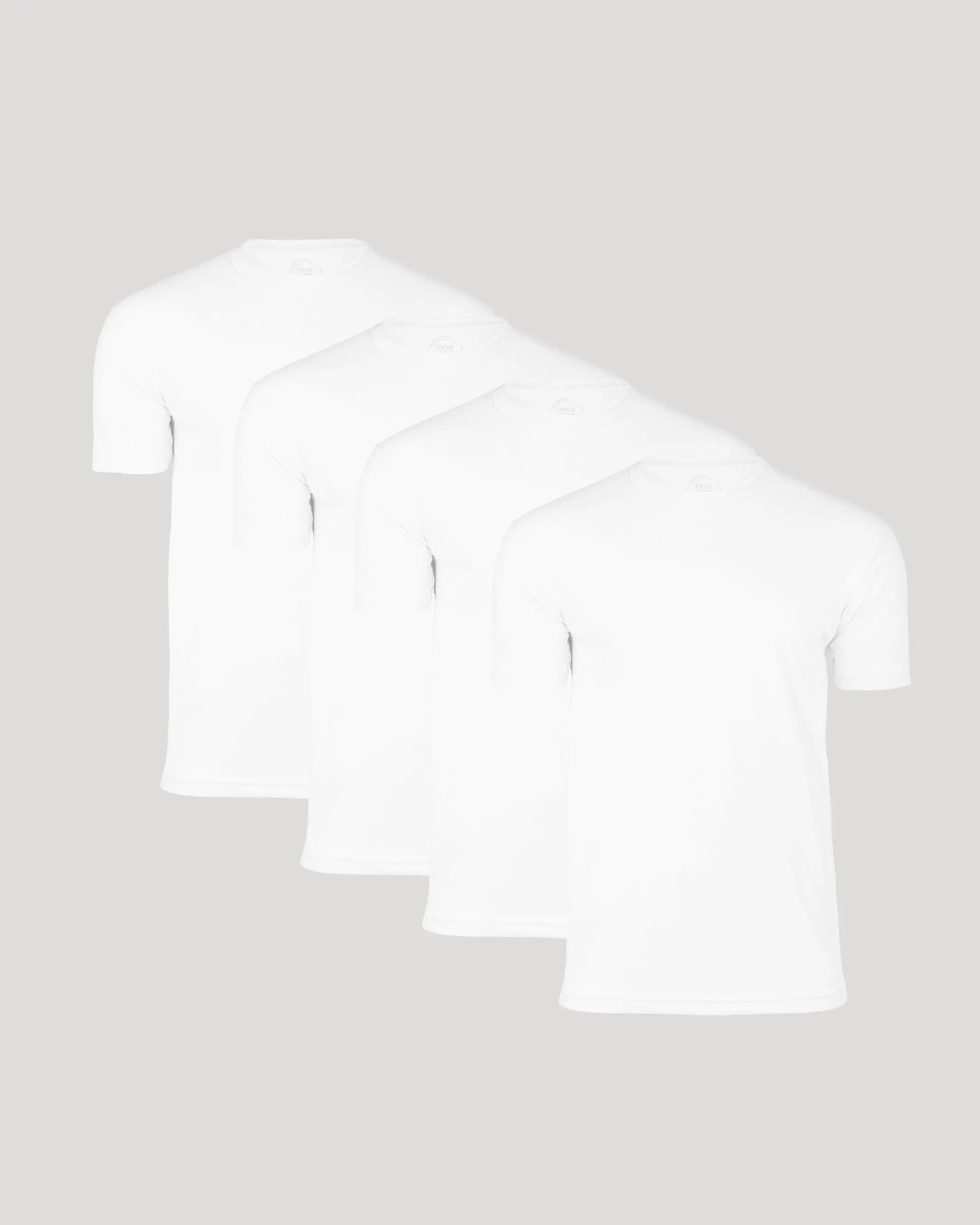 True Classic Men's 4-Pack Crew Neck T-Shirts - Premium Fit