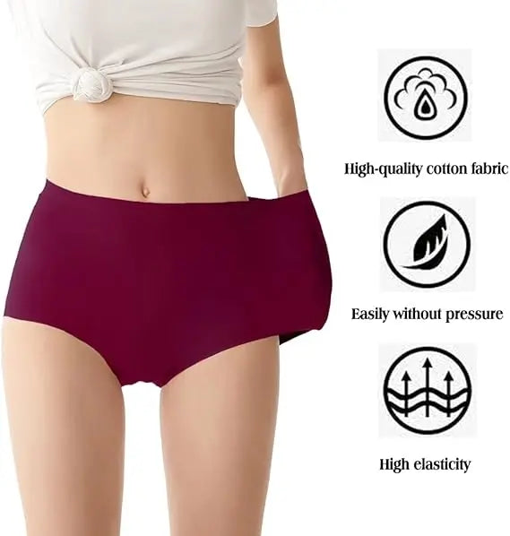 FallSweet No Show High Waist Seamless Briefs for Women
